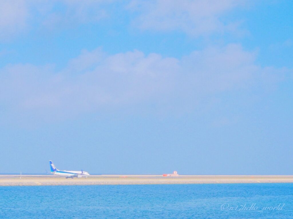 那覇空港飛行機
